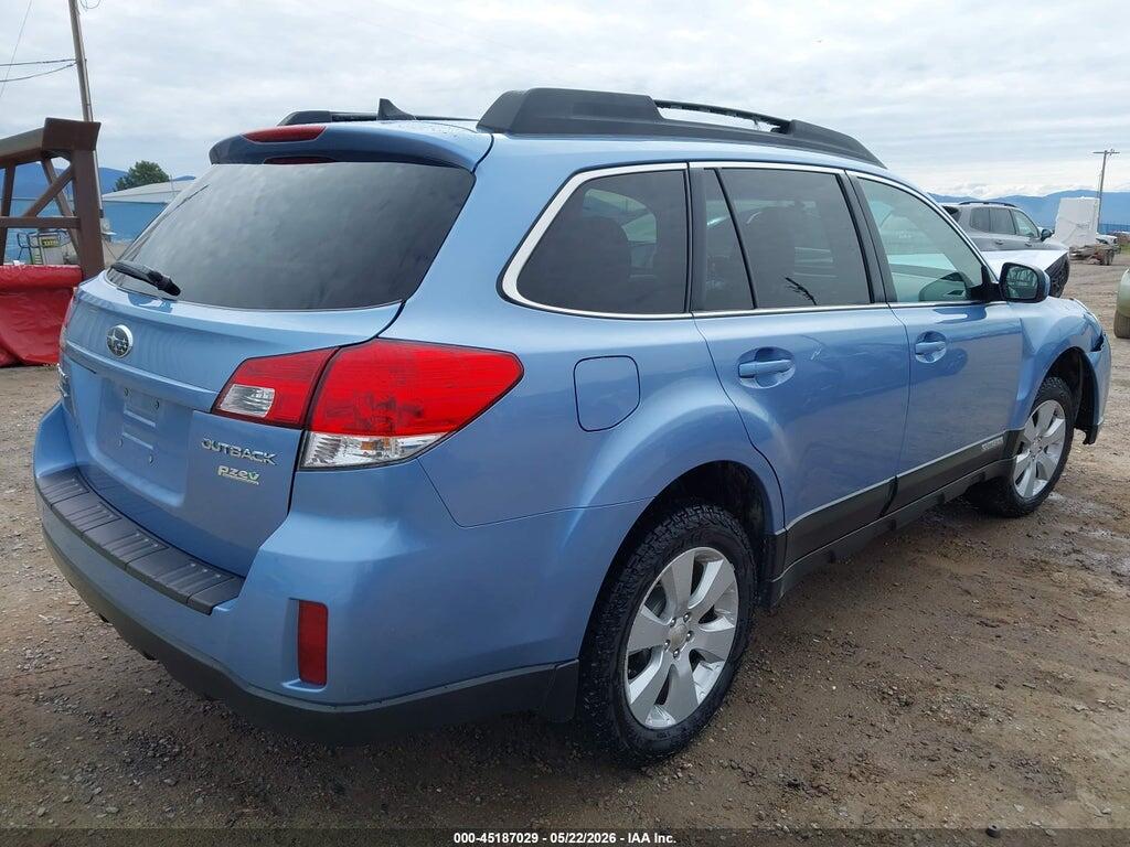 4S4BRBKC9B3346837 2011 SUBARU OUTBACK photo no. 4