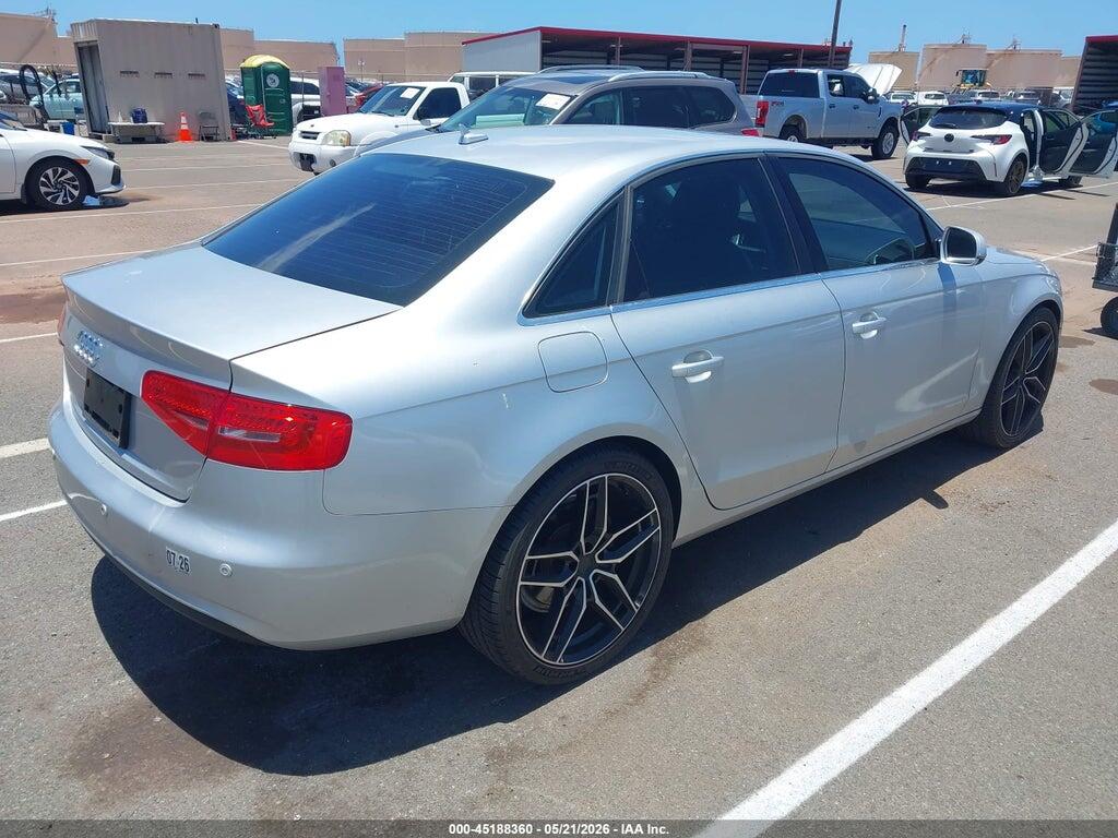 WAUFFAFL0DN048264 2013 AUDI A4 photo no. 4
