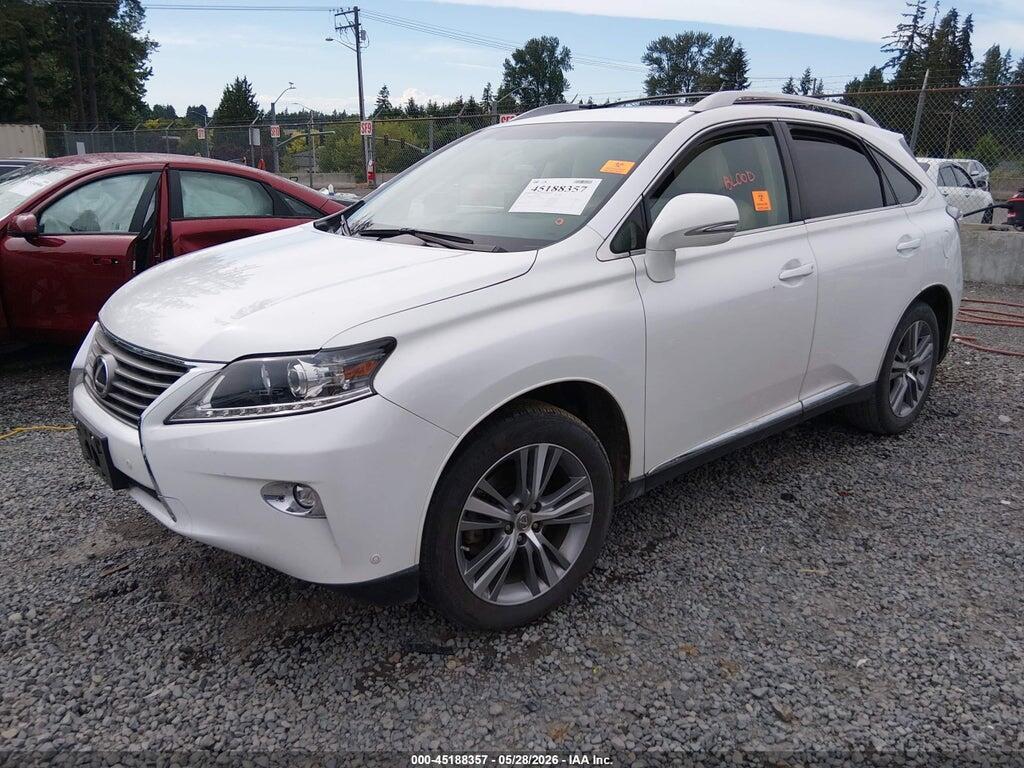 2T2BK1BA6FC327057 2015 LEXUS RX 350 photo no. 2