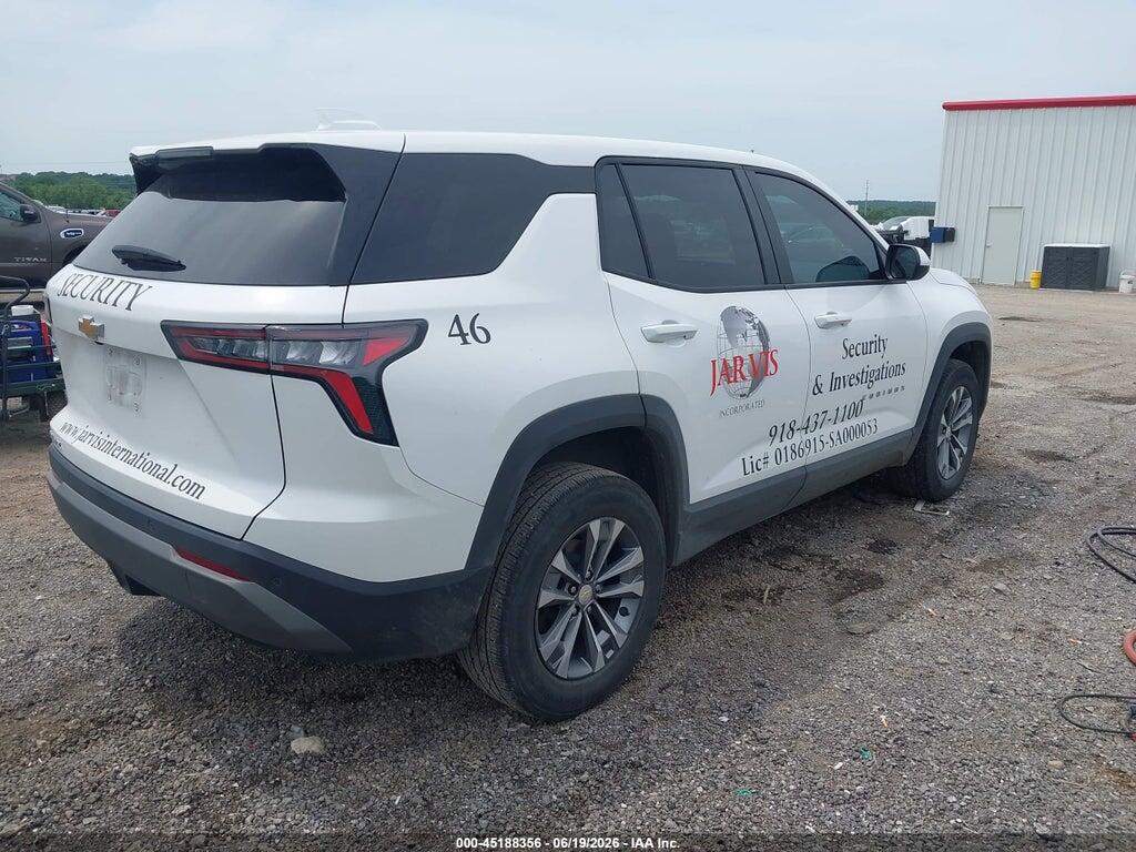 3GNAXHEG9SL322721 2025 CHEVROLET EQUINOX photo no. 4