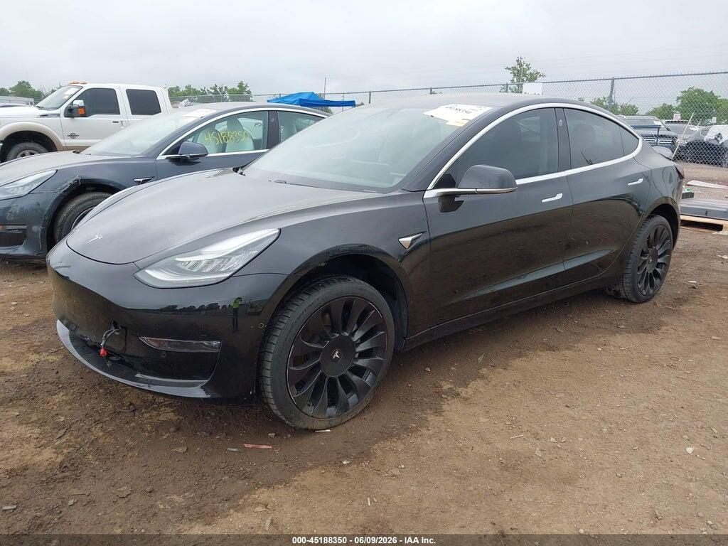 5YJ3E1EA0JF028051 2018 TESLA MODEL 3 photo no. 2