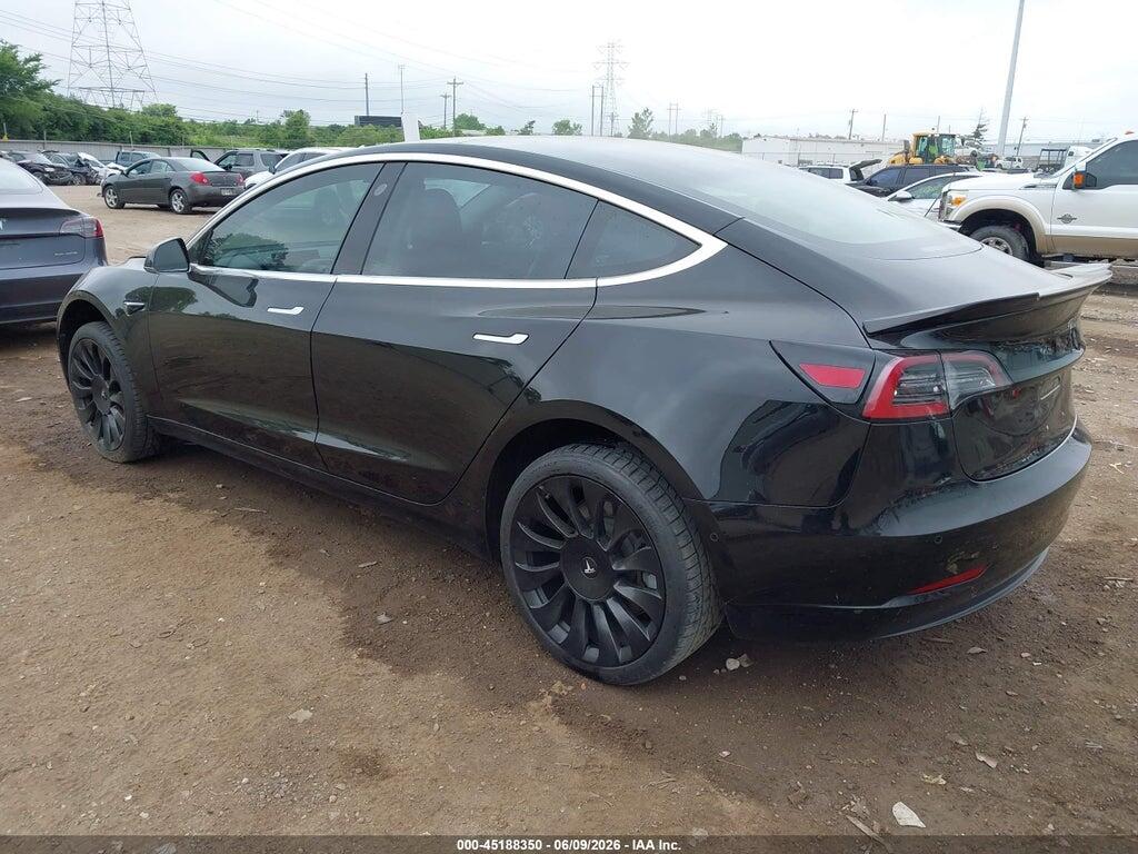 5YJ3E1EA0JF028051 2018 TESLA MODEL 3 photo no. 3