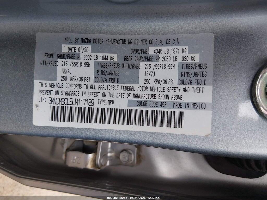 3MVDMBCL5LM117189 2020 MAZDA CX-30 photo no. 9