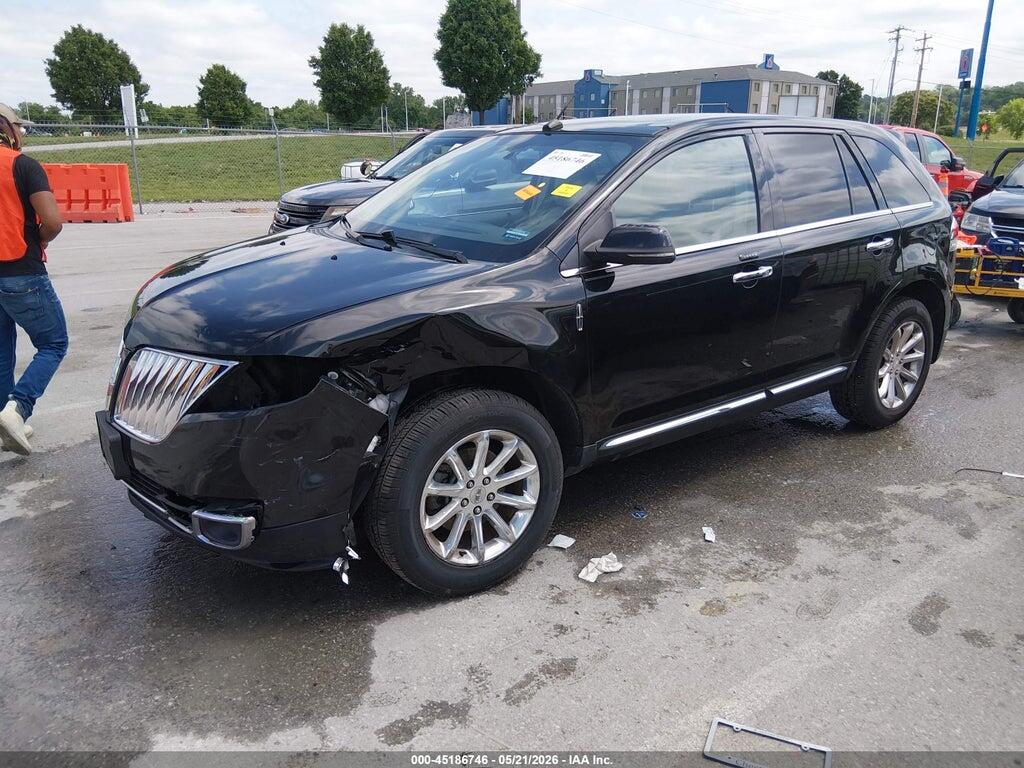 2LMDJ6JK5DBL23417 2013 LINCOLN MKX photo no. 2