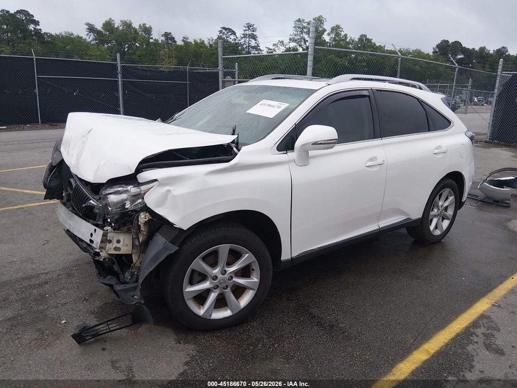 2T2ZK1BA0AC004727 2010 LEXUS RX 350 photo no. 2