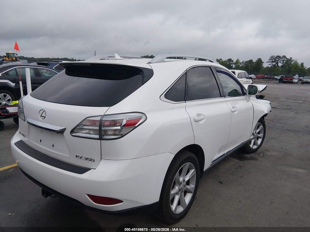 2T2ZK1BA0AC004727 2010 LEXUS RX 350 photo no. 4