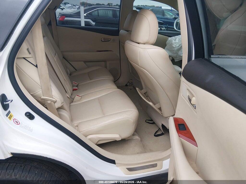 2T2ZK1BA0AC004727 2010 LEXUS RX 350 photo no. 8