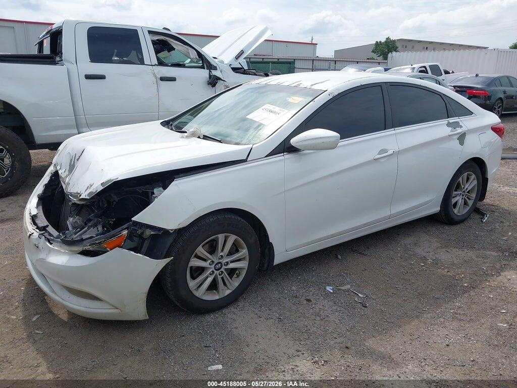 5NPEB4AC0DH738194 2013 HYUNDAI SONATA photo no. 2
