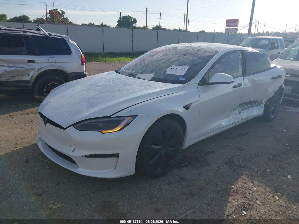 5YJSA1E58NF494021 2022 TESLA MODEL S photo no. 2