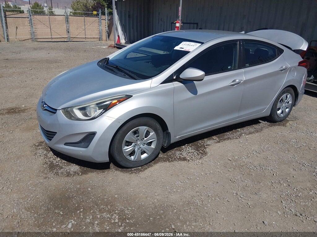 KMHDH4AE2GU575629 2016 HYUNDAI ELANTRA photo no. 2