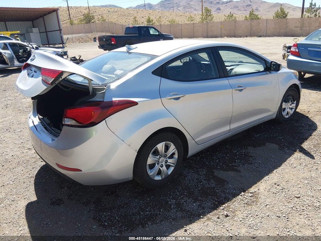 KMHDH4AE2GU575629 2016 HYUNDAI ELANTRA photo no. 4