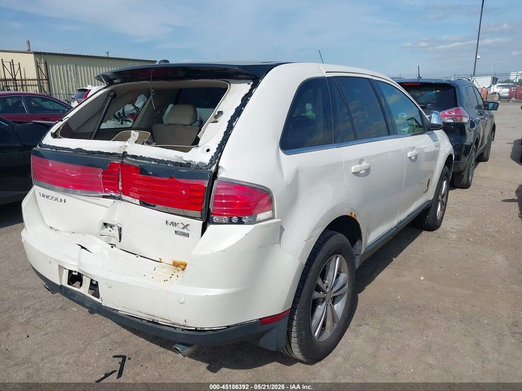 2LMDU88C17BJ13676 2007 LINCOLN MKX photo no. 4