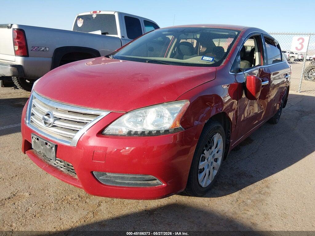 3N1AB7AP4EY328508 2014 NISSAN SENTRA photo no. 2