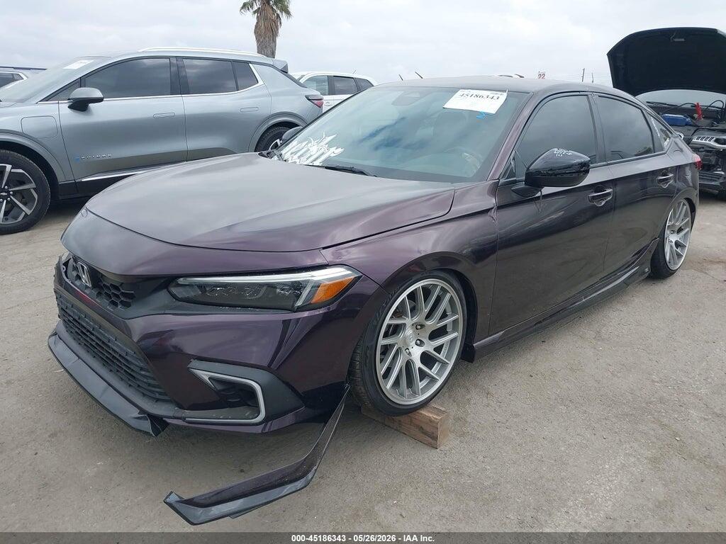 19XFL2H80NE010940 2022 HONDA CIVIC photo no. 2