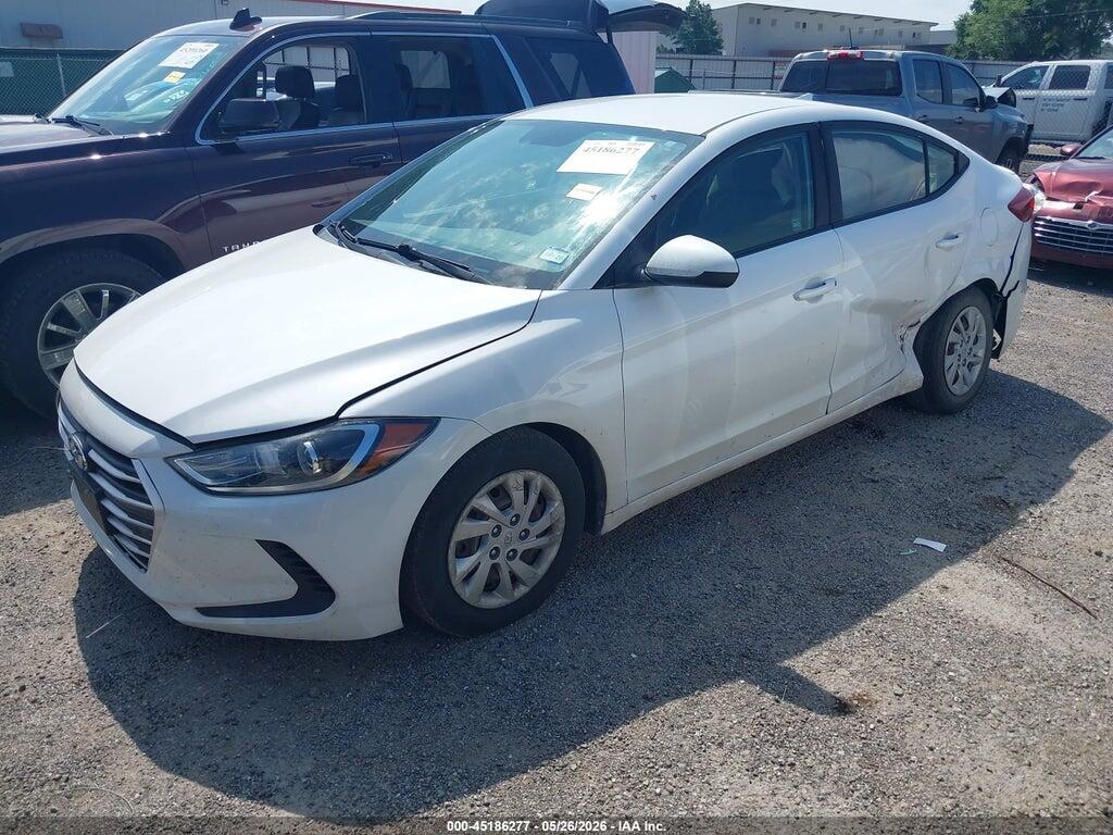 5NPD74LF1HH163632 2017 HYUNDAI ELANTRA photo no. 2