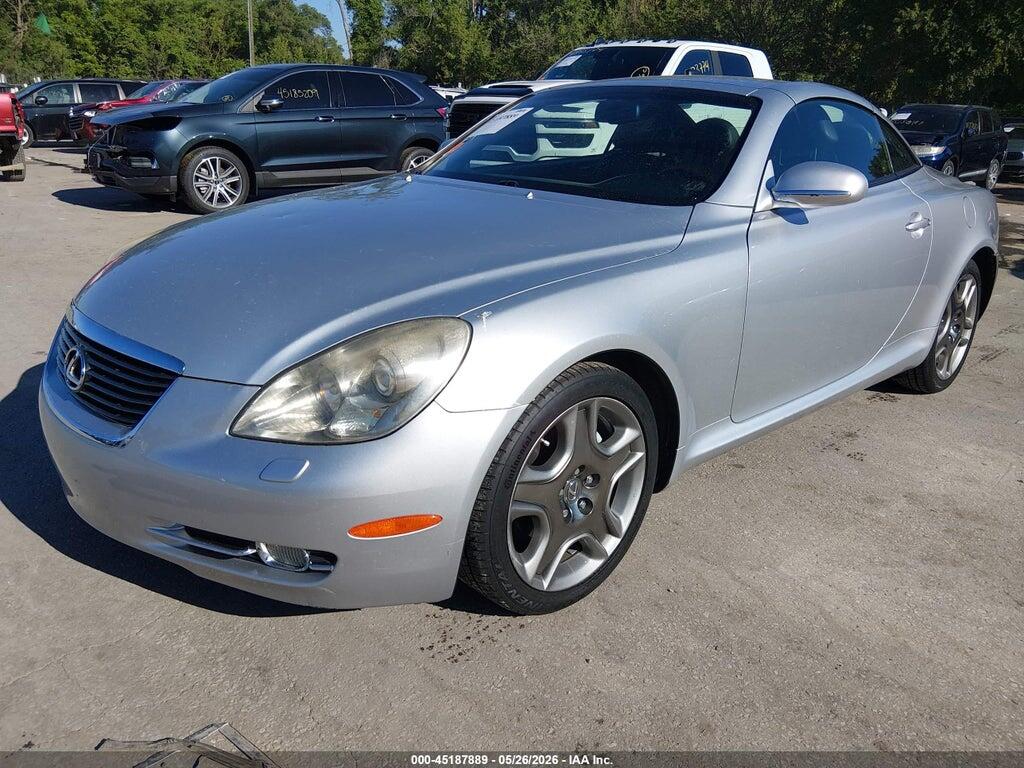 JTHFN48Y969001888 2006 LEXUS SC 430 photo no. 2