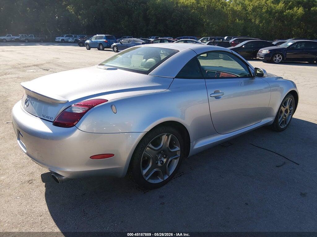 JTHFN48Y969001888 2006 LEXUS SC 430 photo no. 4