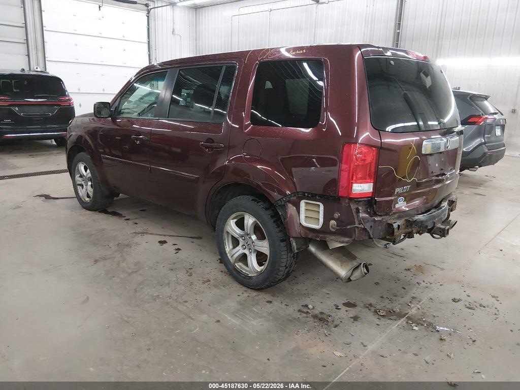 5FNYF4H52CB053703 2012 HONDA PILOT photo no. 3