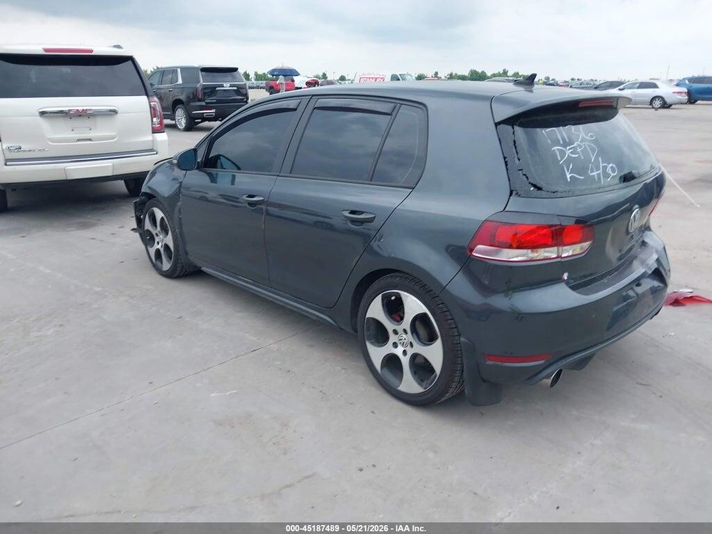 WVWHV7AJ2CW252497 2012 VOLKSWAGEN GTI photo no. 3