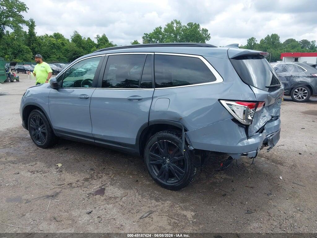 5FNYF6H28NB071935 2022 HONDA PILOT photo no. 3