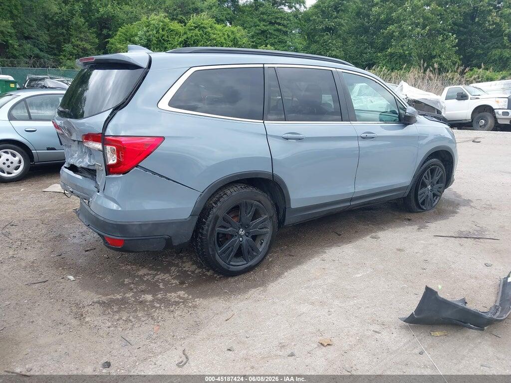 5FNYF6H28NB071935 2022 HONDA PILOT photo no. 4