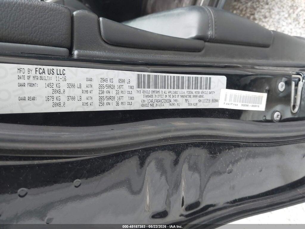 1C4RJFAG4HC720334 2017 JEEP GRAND CHEROKEE photo no. 9