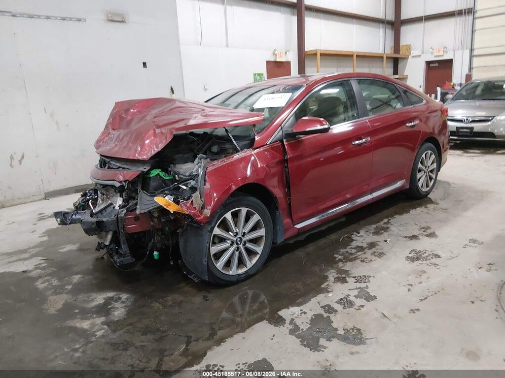 5NPE34AF5GH367397 2016 HYUNDAI SONATA photo no. 2