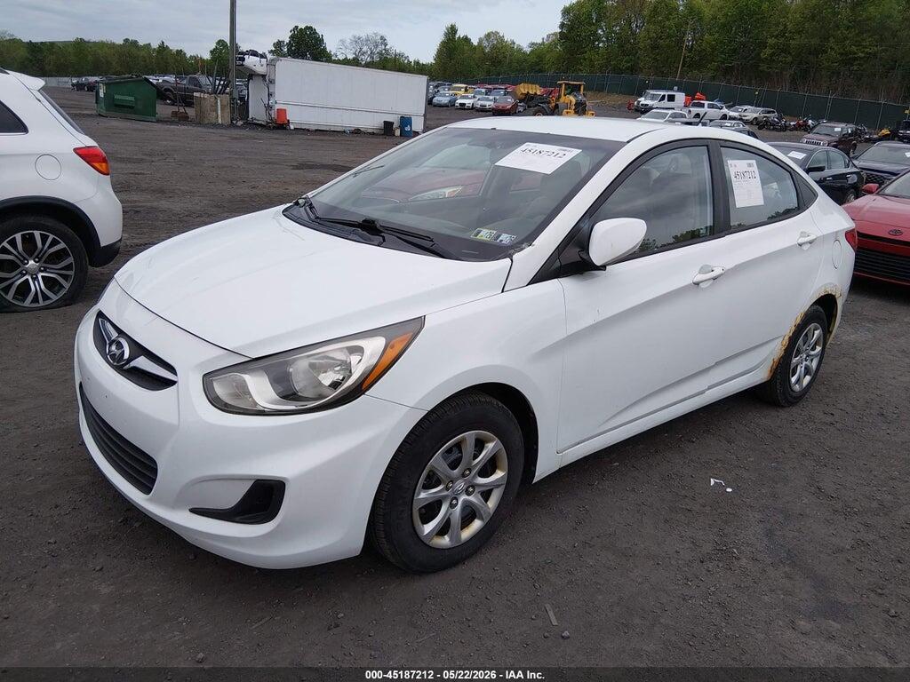 KMHCT4AE0DU496076 2013 HYUNDAI ACCENT photo no. 2