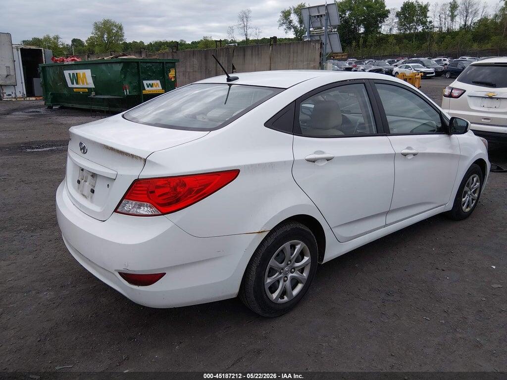 KMHCT4AE0DU496076 2013 HYUNDAI ACCENT photo no. 4