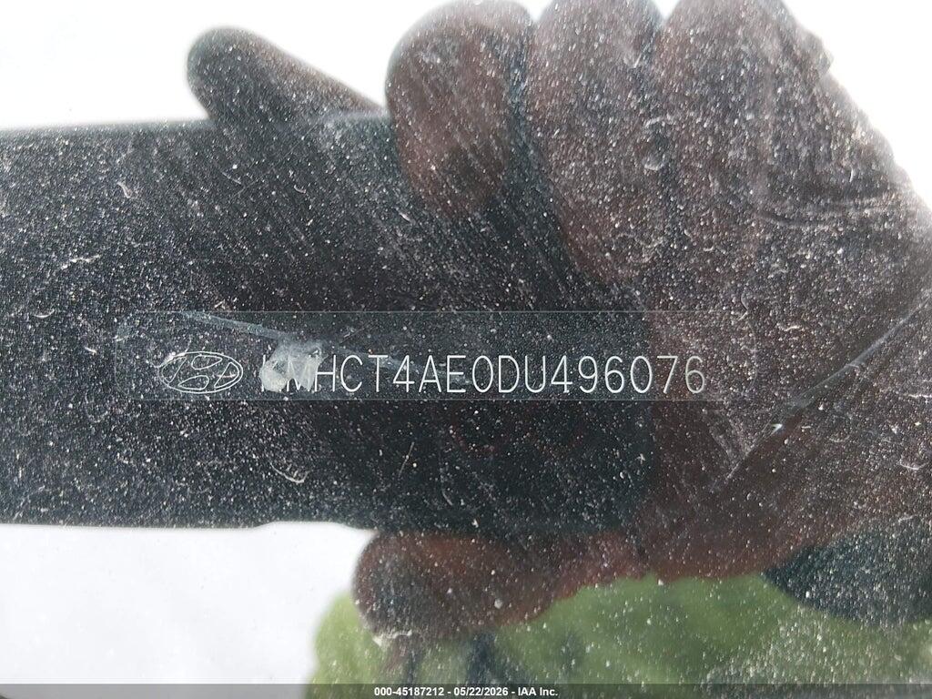 KMHCT4AE0DU496076 2013 HYUNDAI ACCENT photo no. 9