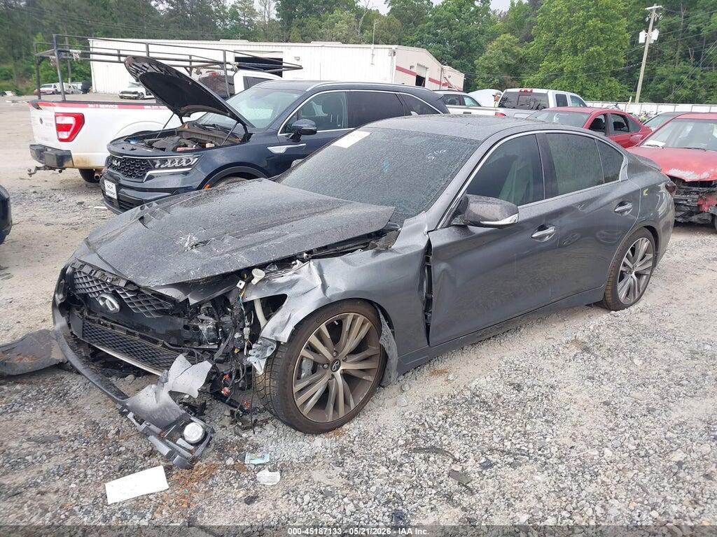JN1EV7AP5KM542866 2019 INFINITI Q50 photo no. 2