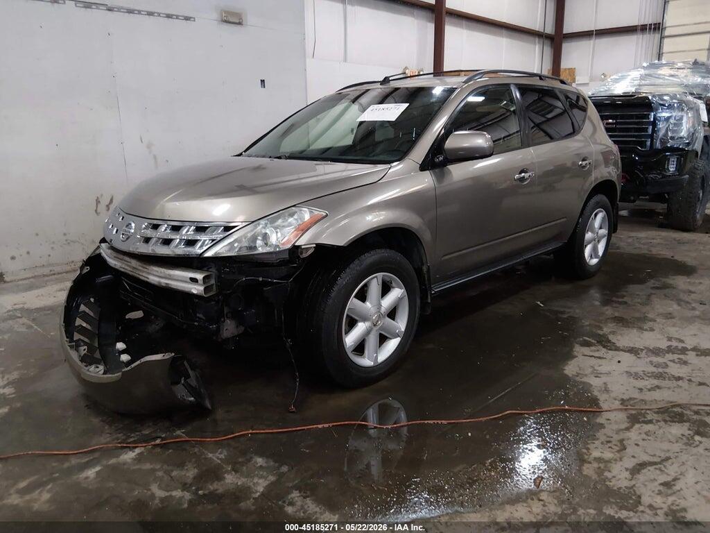 JN8AZ08W34W339071 2004 NISSAN MURANO photo no. 2