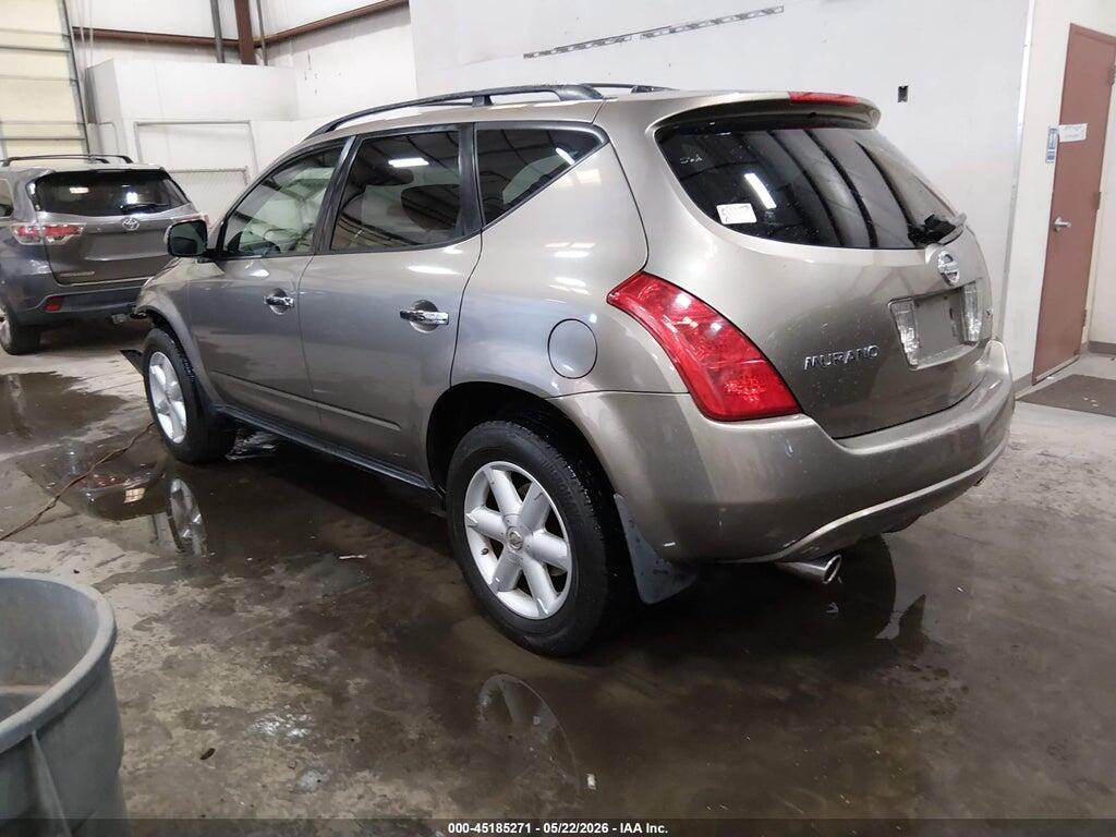 JN8AZ08W34W339071 2004 NISSAN MURANO photo no. 3