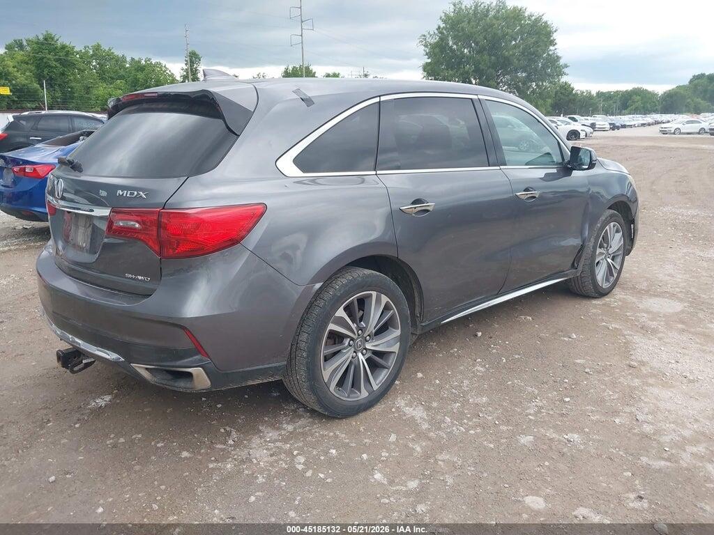 5FRYD4H54HB033478 2017 ACURA MDX photo no. 4