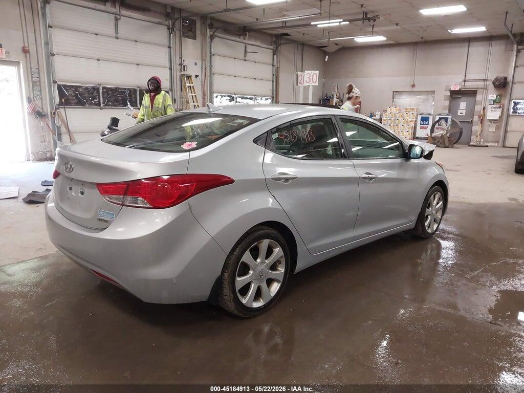 5NPDH4AE7CH150481 2012 HYUNDAI ELANTRA photo no. 4