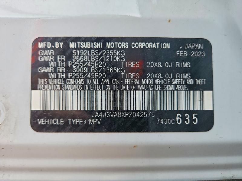 2023 MITSUBISHI OUTLANDER SEL — Фото 13 из 13