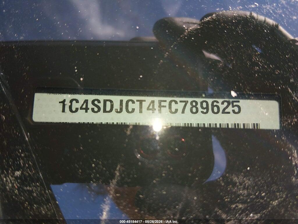 1C4SDJCT4FC789625 2015 DODGE DURANGO photo no. 9