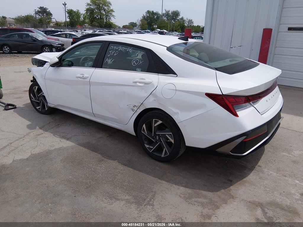 KMHLS4DGXSU901003 2025 HYUNDAI ELANTRA photo no. 3