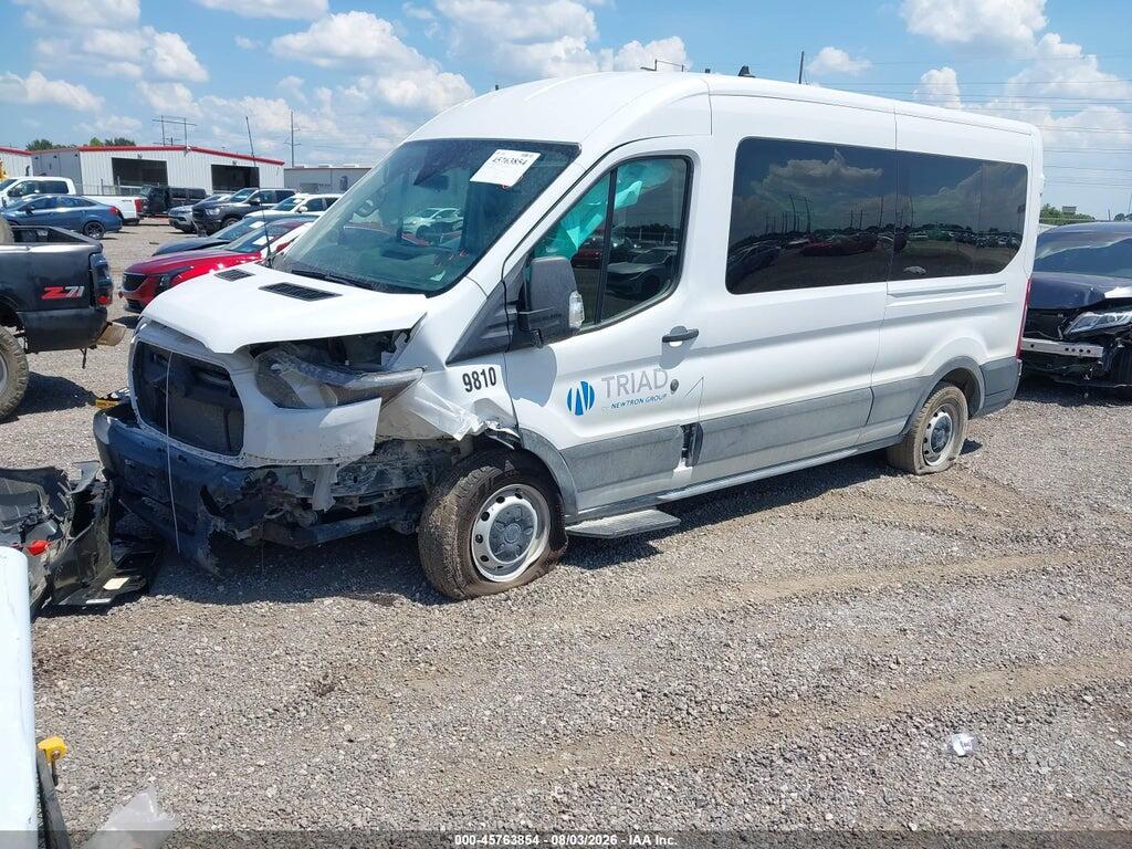 1FBAX2CG8PKB75281 2023 FORD TRANSIT-350 PASSENGER VAN photo no. 2