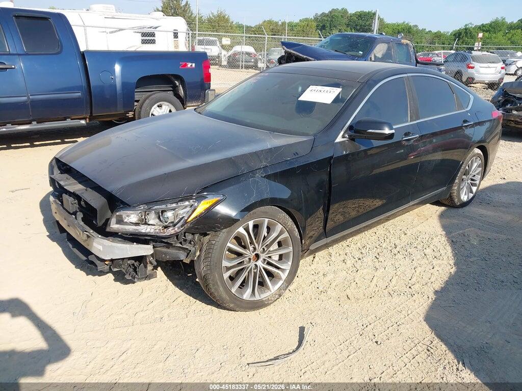 KMHGN4JE3FU039664 2015 HYUNDAI GENESIS photo no. 2