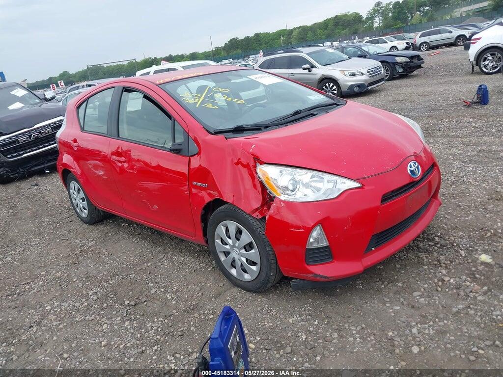 JTDKDTB34E1077154 2014 TOYOTA PRIUS C photo no. 1