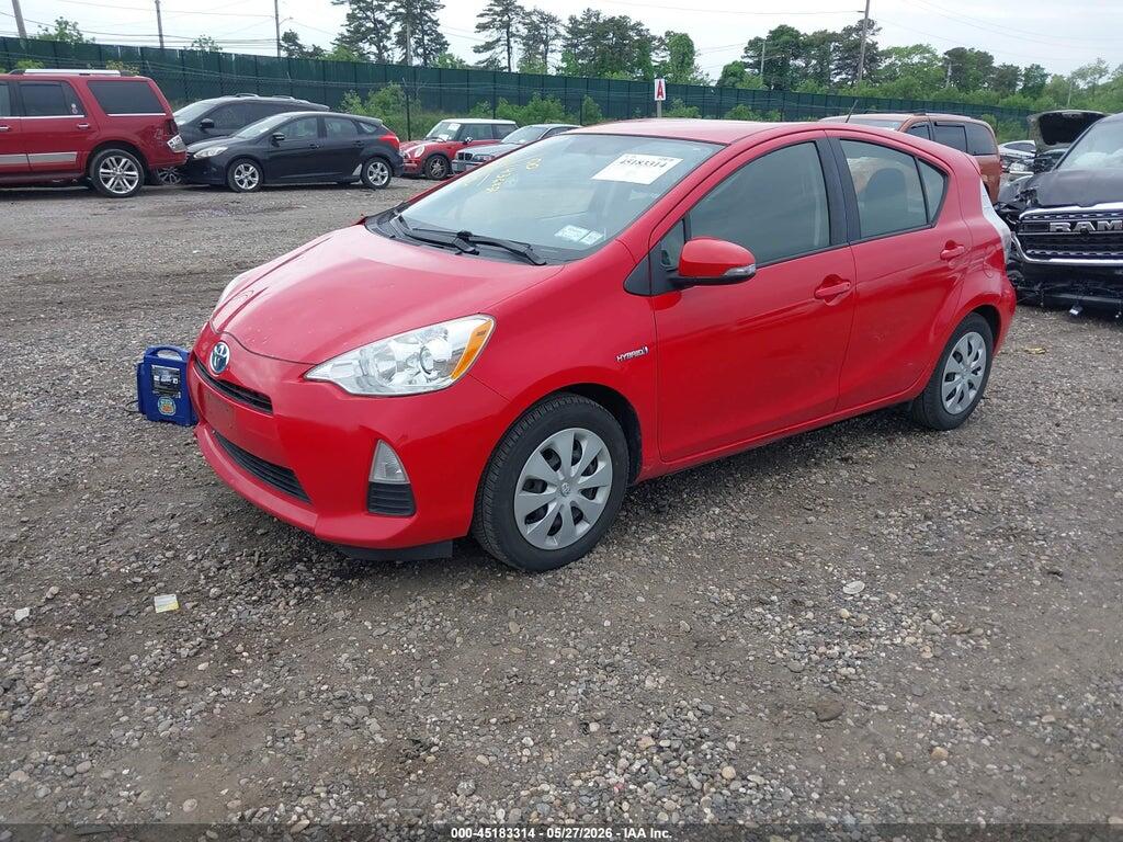 JTDKDTB34E1077154 2014 TOYOTA PRIUS C photo no. 2