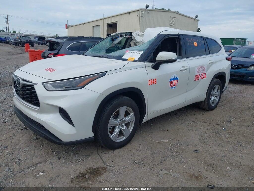 5TDCZRAH2MS524233 2021 TOYOTA HIGHLANDER photo no. 2
