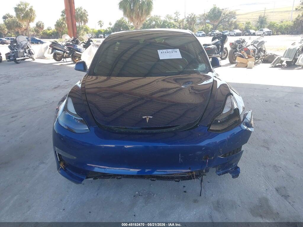 5YJ3E1EB6NF181158 2022 TESLA MODEL 3 photo no. 12