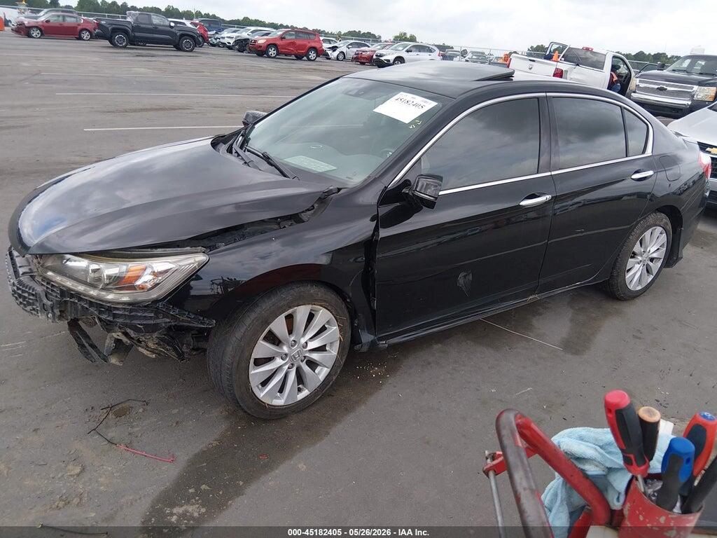 1HGCR3F96EA022162 2014 HONDA ACCORD photo no. 2