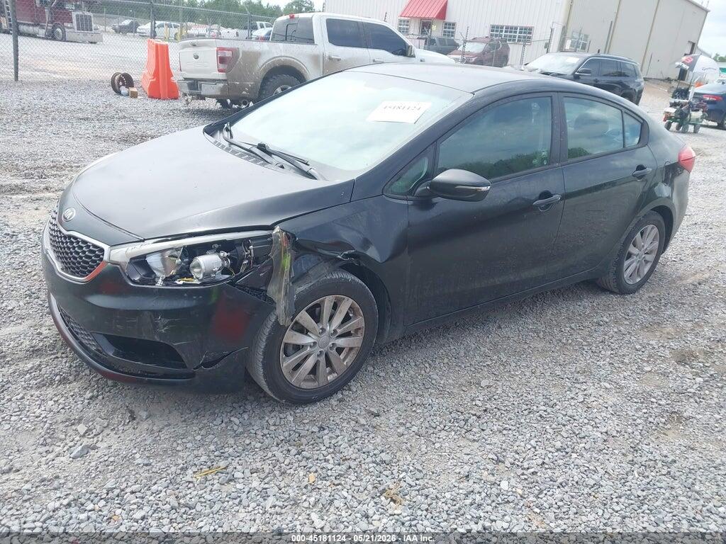 KNAFX4A66F5339273 2015 KIA FORTE photo no. 2