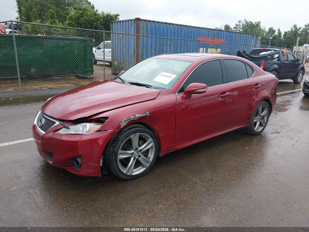 JTHBF5C20B5137428 2011 LEXUS IS 250 photo no. 2