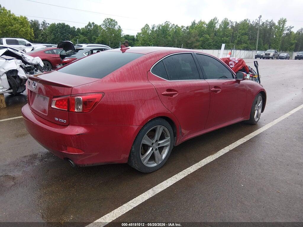 JTHBF5C20B5137428 2011 LEXUS IS 250 photo no. 4