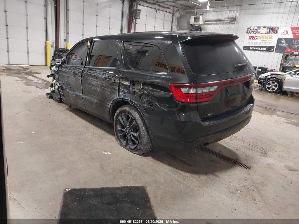 1C4RDJAG2NC222848 2022 DODGE DURANGO photo no. 3