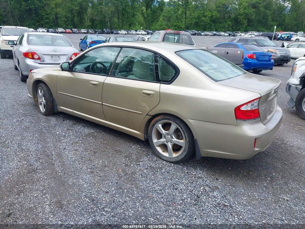 4S3BL616786209119 2008 SUBARU LEGACY photo no. 3